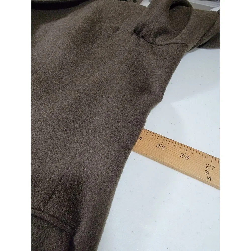 Bill Blass 100% Cashmere Brown Sport Coat Suit Jacket Blazer - 48L